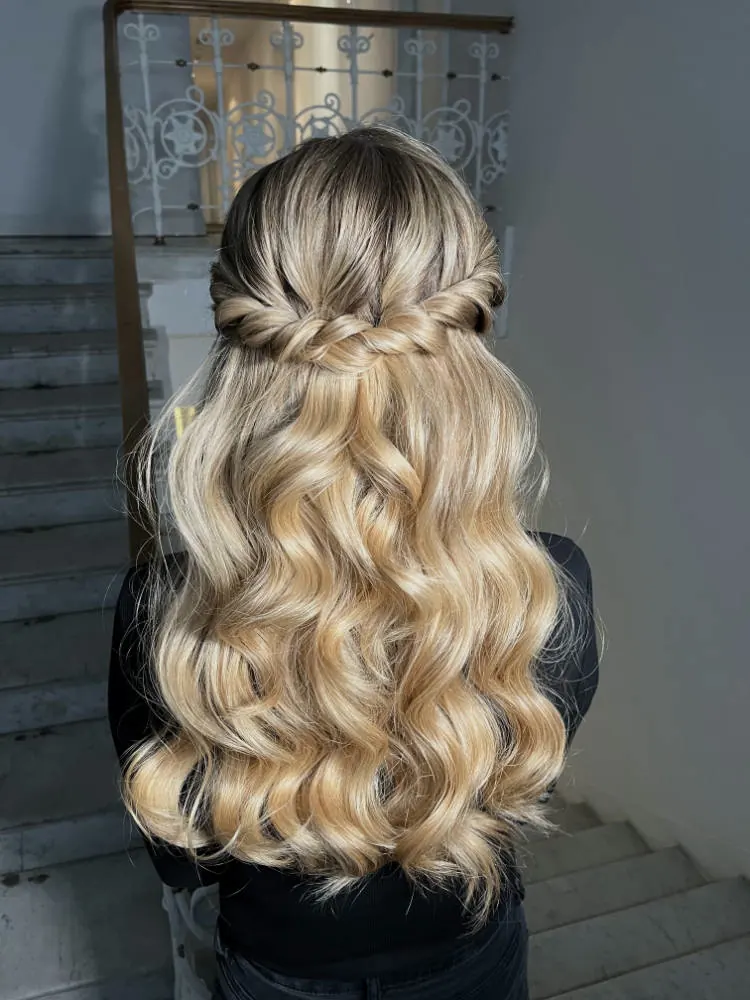 fryzura ślubna inka make up